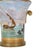 Vintage Hand-Painted Nautical-Themed Wooden Urn-Shaped Table Lamps - Pair For Sale - Image 10 of 12