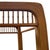 1960s 1960s Mid-Century Pencil Reed Rattan Side Table With Glass Top For Sale - Image 5 of 10