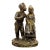 Antique 1900s Joseph D’Aste Bronze Dutch Boy & Girl Couple D’enfants Hollandais For Sale
