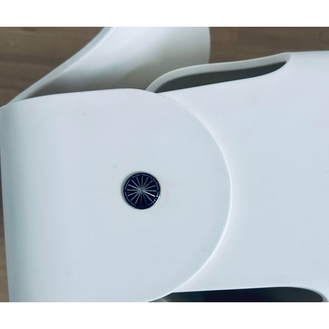 2000 - 2009 Charles & Ray Eames White Elephant Vitra Mid Century Modern Toy Ottoman Stool For Sale - Image 5 of 9