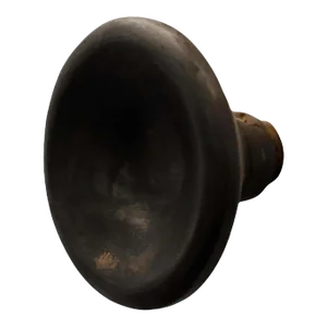 Carl Auböck Model #8040-2 Patinated Brass Knob