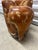Vintage Boho Wood and Brass Carved Elephant For Sale In Philadelphia - Image 6 of 8