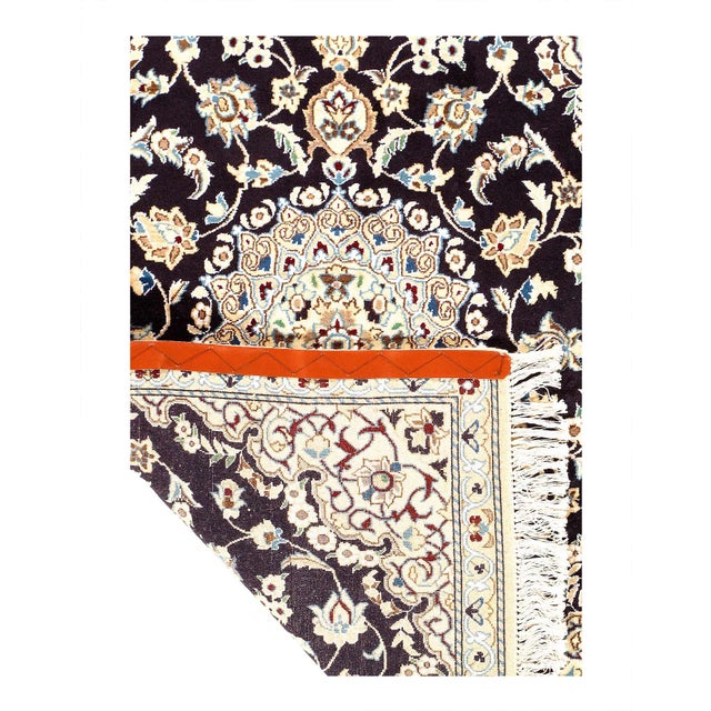 Traditional Pasargad DC Fine Hand Knotted Silk & Wool Rug For Sale - Image 3 of 3