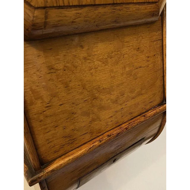 Glass Double Fuse Tavern Clock with Convex Glass For Sale - Image 7 of 10