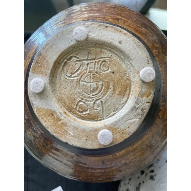 Contemporary Ceramic Moon Jar Vase by Otto Heino For Sale - Image 3 of 13