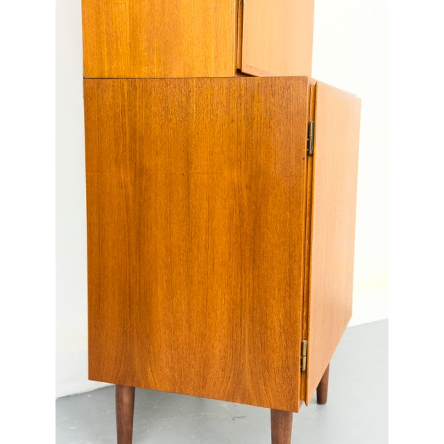 Narrow Teak Cabinet from Omann Jun, 1960s For Sale - Image 17 of 18