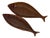 Fladen Fish Dishes by Stig Lindberg for Gustavsberg, Sweden, 1960s, Set of 2 For Sale