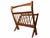 1970s 1970s Danish Modern Folding Teak Magazine Rack For Sale - Image 5 of 13