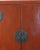 Wood Red Chinese Antique Cabinet For Sale - Image 7 of 13