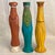 Three vintage hand painted figures of the Three Wise Men. So MCM Kitschy! Add these to your holiday collection. Very hard...