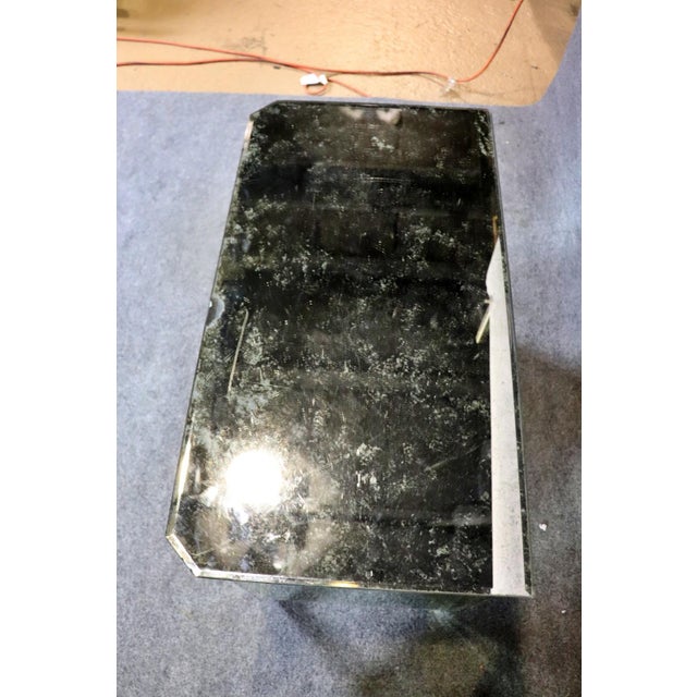 Pair of Glamorous Mirrored Hollywood Regency Style Commodes Nightstands For Sale - Image 12 of 12