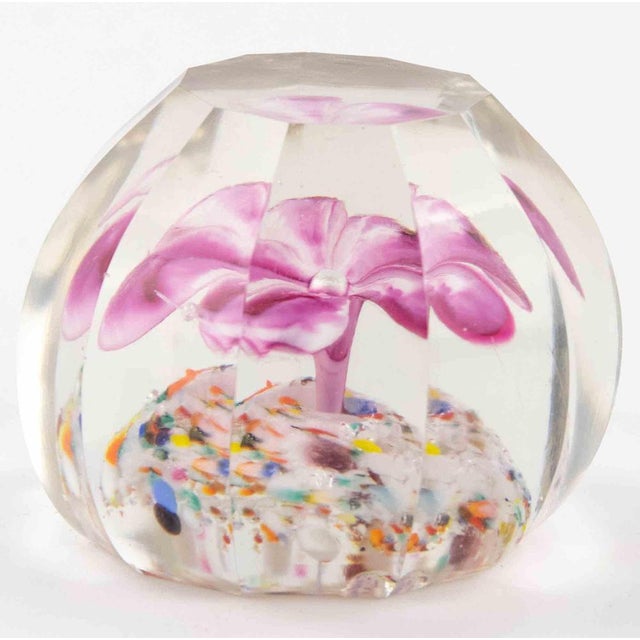 Vintage Glass Bowl, 1970s For Sale - Image 4 of 5