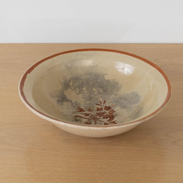 1960s Spanish Painted Ceramic Bowl For Sale - Image 4 of 8