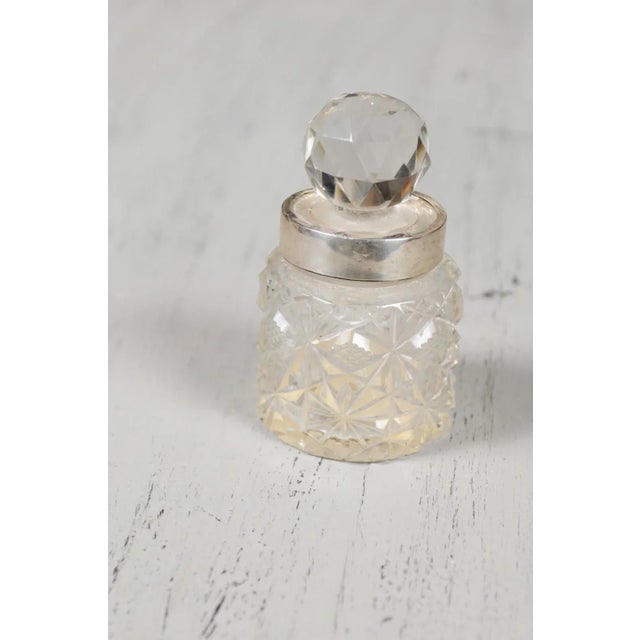 Transparent 19th Century English Crystal and Silver Jug For Sale - Image 8 of 11