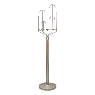 Melpomene Coat Hanger in Steel by Studio BBPR, Italy, 1970s For Sale