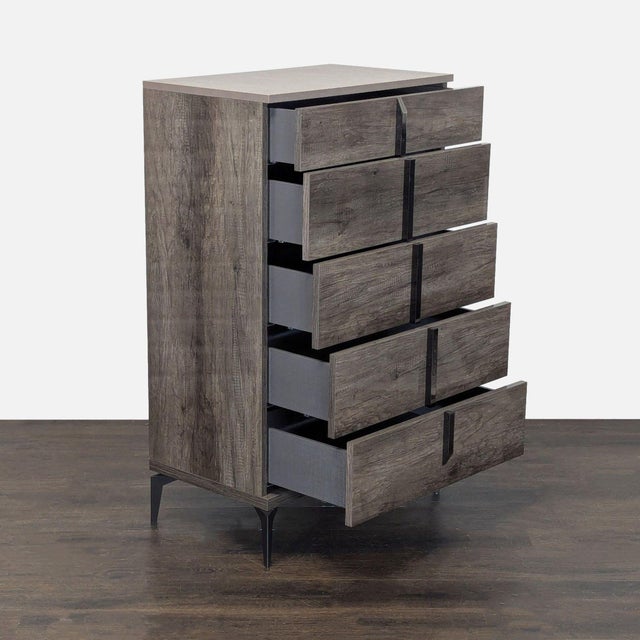 Modern Alf Italia Matera Modern Wood 6-Drawer Dresser For Sale - Image 3 of 11