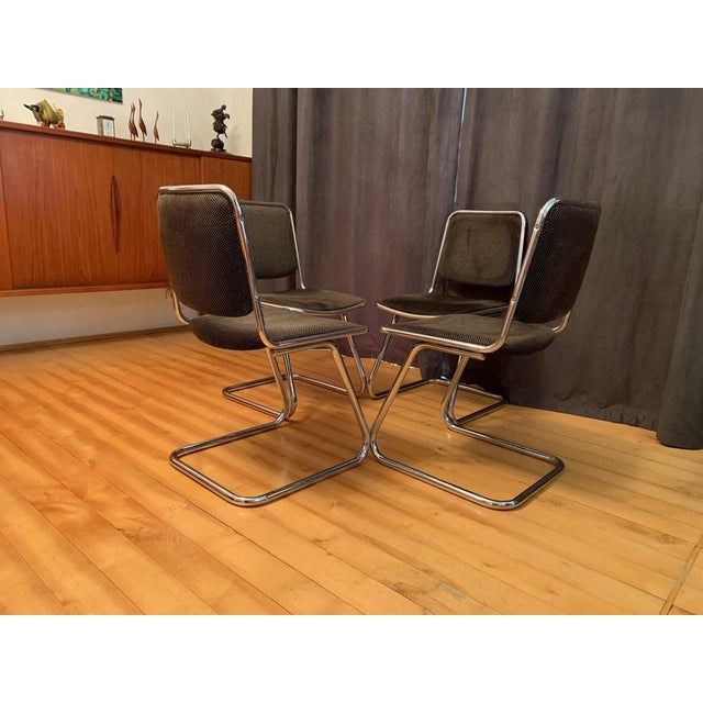 Italian Taro Chairs, 1970s, Set of 4 For Sale - Image 13 of 15