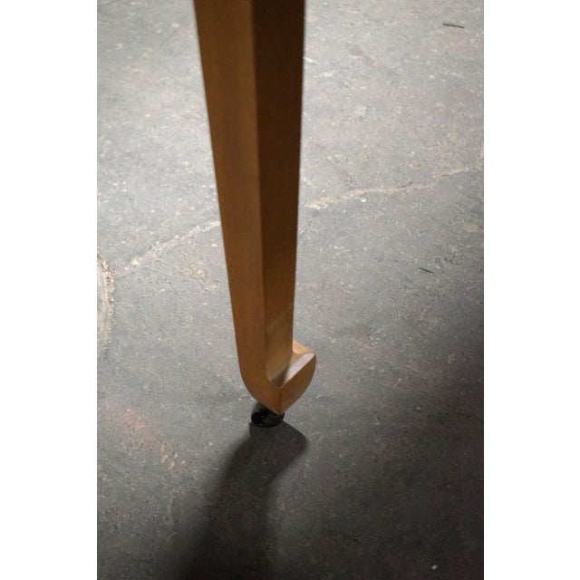 Wood 1950s Michael Taylor for Baker Walnut Extension Dining Table Far East Collection For Sale - Image 7 of 18