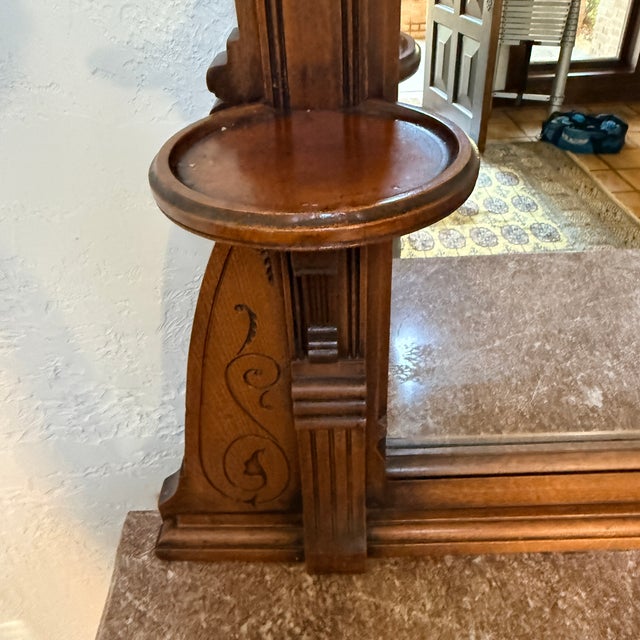 Renaissance Revival Dresser With Mirror Circa 1880 For Sale In Washington DC - Image 6 of 15