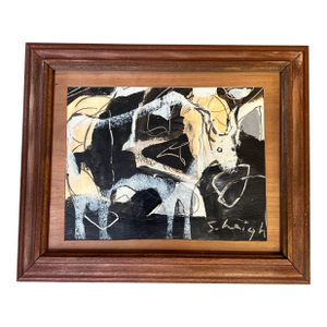 Contemporary Original Abstract Painting by Stephen Heigh “Bull”