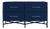 Verona Four-Drawer Dresser in Navy For Sale