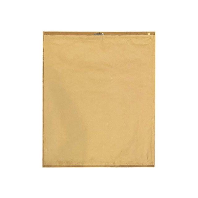 Vintage Gilt Framed Portrait Painting Print on Board of a 19th Century Woman Titled "Unknown Portrait of a Lady" by Thomas Hargrave For Sale In Dallas - Image 6 of 6