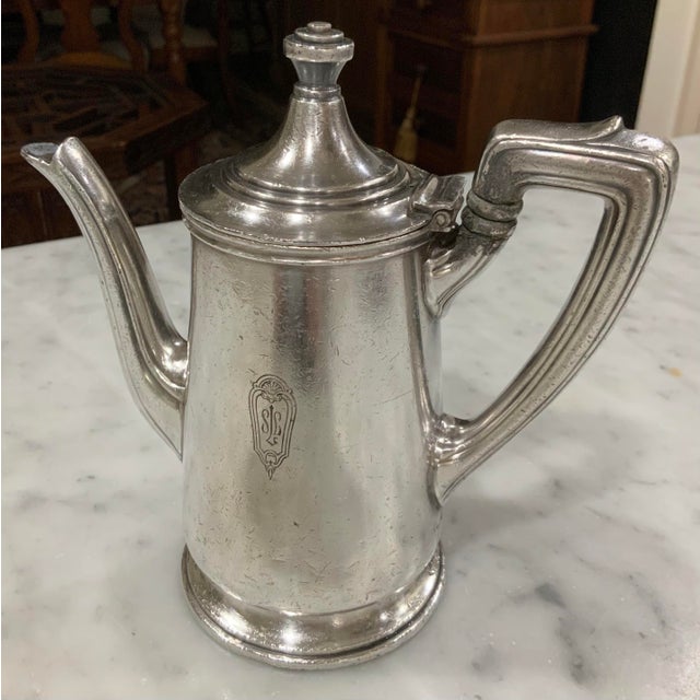 New Orleans - Solari’s La Louisiane Restaurant 1930’s Reed & Barton Hotel Silver Soldered Teapot for Collectors - Read History in Description! For Sale In New Orleans - Image 6 of 12
