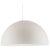 Metal Suspension Lamp in White Opaline Glass by Vico Magistretti for Oluce For Sale - Image 7 of 7