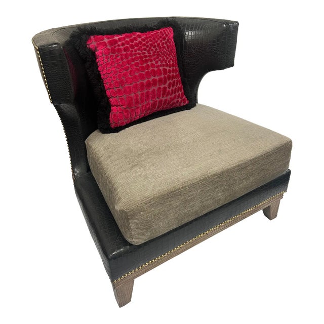 Offered is a dynamic design in this sumptuous bright and plush throw pillow, a retro inspired look, features a raspberry...