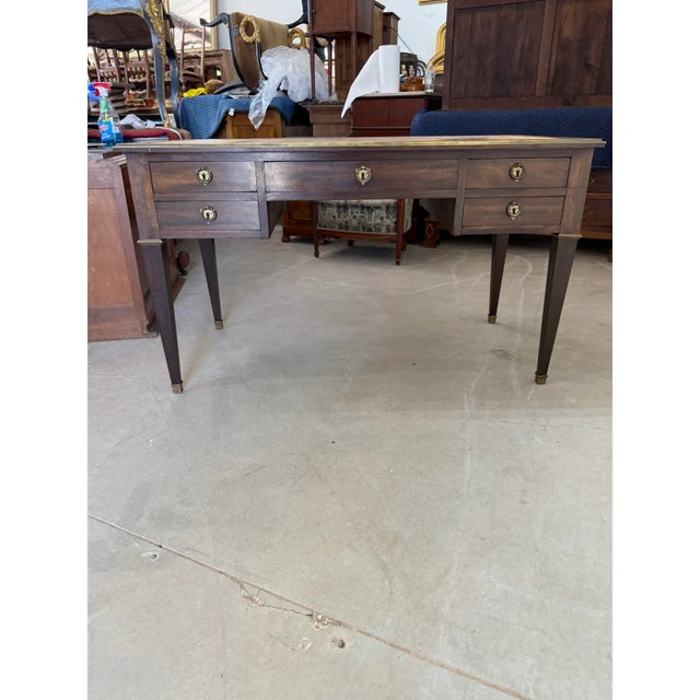 Fine 19th Century French Louis XVI Writing Desk. For Sale - Image 10 of 12