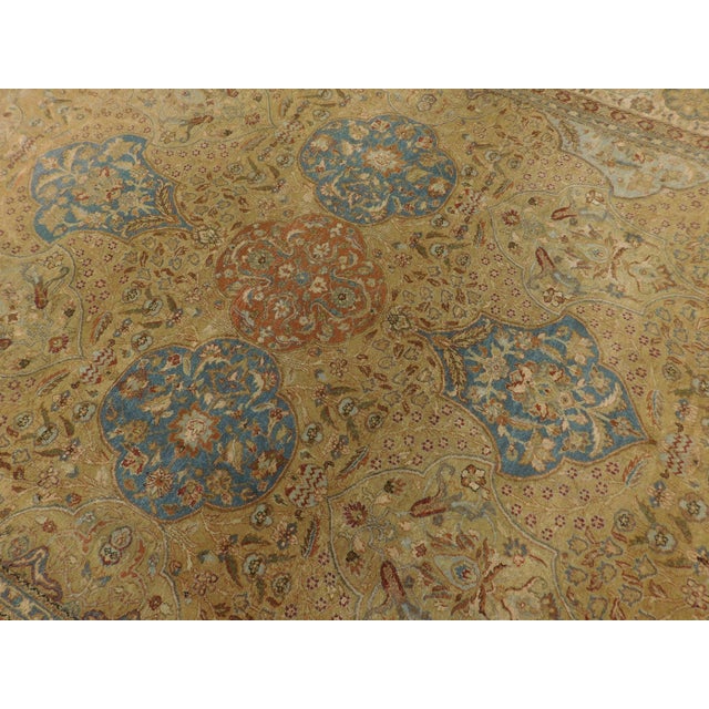 Genuine Hand Knotted Indo Persian Rug. 8'x 10' For Sale - Image 15 of 18
