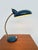Mid-Century Modern Adjustable Table Lamp in Duck Blue and Gold Metal, 1960s For Sale - Image 3 of 10