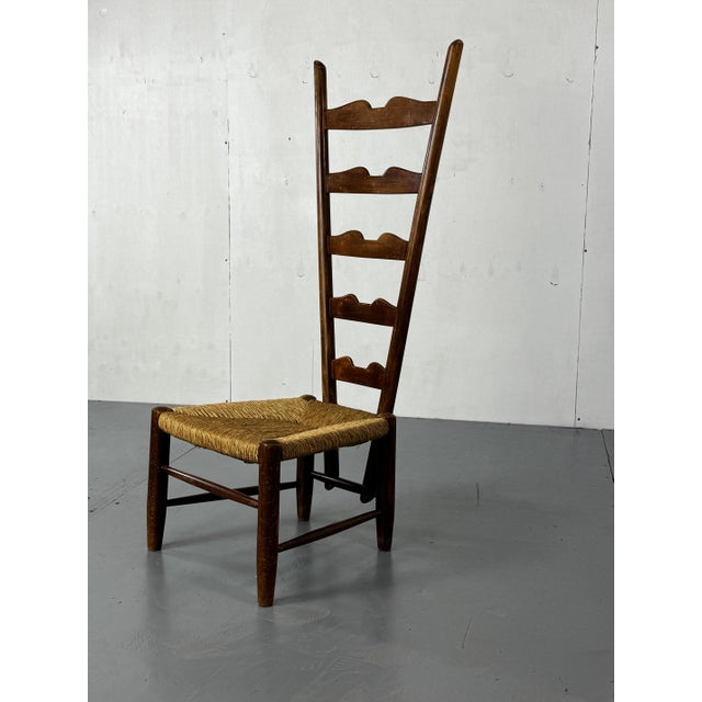 Highback Side Fireside Chair by Gio Ponti for Casa E Giardino, Italy, 1939 For Sale - Image 14 of 17