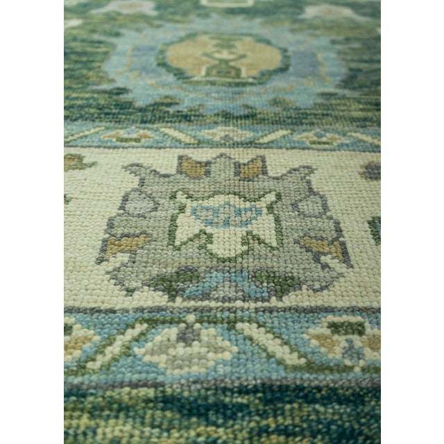 Turkish Oushak Rug 9'4" x 12'4" #20102 For Sale In Houston - Image 6 of 8