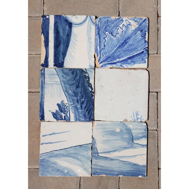 Circa: 18th Century. Country: Portugal. Material: Earthenware, Tin-glazed pottery. Item condition: Some chips and...