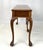 Vintage Baker Furniture Chippendale 5-Leg Burl Walnut & Mahogany Console Table For Sale - Image 6 of 16