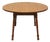 Tell City Solid Hard Rock Maple Colonial Early American 48" Drop Leaf Dining Table F8162 For Sale