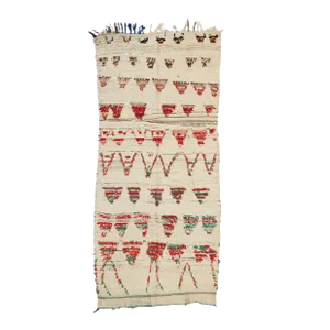 Vintage Berber Moroccan Rug Runner - 04'00 X 08'08