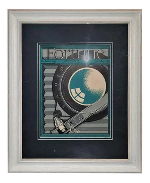 Art Deco Fortune Magazine Cover October 1936
