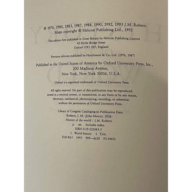 1990s History of the World, Vintage Hardcover For Sale - Image 5 of 8