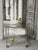 Vintage Golden Bar Cart For Sale - Image 3 of 6