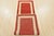 Gabbeh Red Wool Contemporary Hand-Knotted Oriental Runner Rug 2'7'' X 8'3'' For Sale - Image 11 of 12