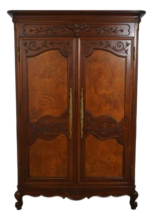 Century Large French Style Bedroom Armoire