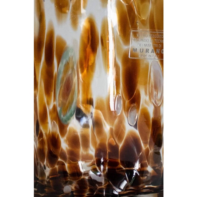 Astonishing drinking set in colored Murano spots disegned by Maryana Iskra for Ribes Studio. glasses are made of stains...