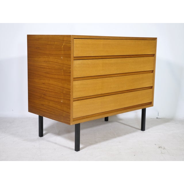 Mid-Century Chest of Drawers in Walnut by Ernst Martin Dettinger for Bormann, 1960s For Sale - Image 6 of 10