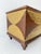 Wood 19th Century Folk Art Dome-Top Wallpaper Travel Chest, 1878 For Sale - Image 7 of 18