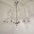 1970s 1970s Large Clear Murano Glass, Mid Century Modern Chandelier For Sale - Image 5 of 14