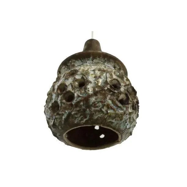 Swedish Ceramic Hanging Light For Sale - Image 6 of 12