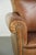Antique English Sheepskin Armchair For Sale - Image 10 of 14