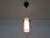 - Danish glass and wood pendant lamp - Glass tube and wooden elements - Diameter tube: 11 cm Up to 250V (Europe/UK...